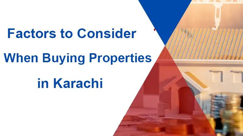 Factors to consider when buying property