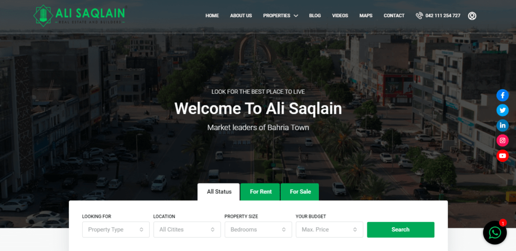 ali-saqlain-real-estate-and-builders-website