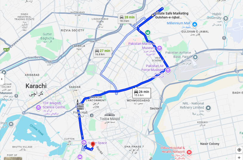 navy-housing-socieity-karachi-location